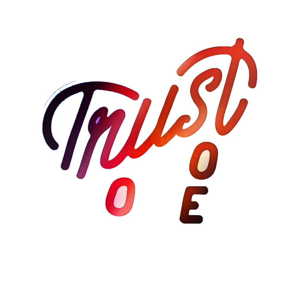 Trust No One Holographic Stickers